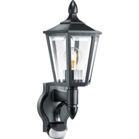 Steinel AUSSENLEUCHTE L 15 S SW 617813 vonkajšie nástenné osvetlenie s PIR senzorom LED E27 60 W čierna; 617813