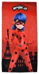 Carbotex Miraculous Ladybug Paris BRM200159 osuška červená 70x140