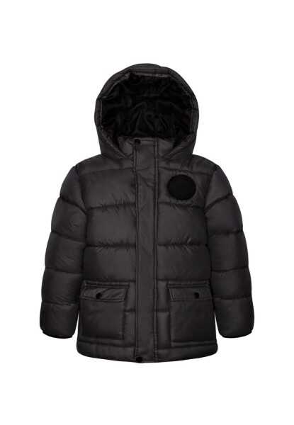 Chlapčenský nylonový kabát Puffa, Minoti, 11COAT 11, čierny - 140/146 | 10/11let