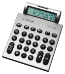 Olympia LCD-308 strieborná / Kalkulačka / Stolová / 8 miest / Solárne a batériové napájanie (941911007)