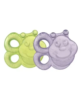 Playgro - Chladivé hryzátko včielka 2 ks / od 3 mesiacov (0182213)