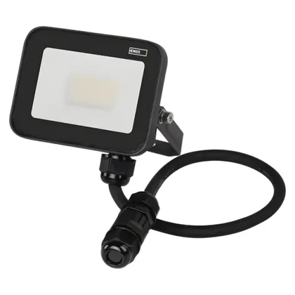 GP MET INOVO antracit / LED reflektor / 10W / 1100lm / IP65 / neutrálna biela (1531242612)