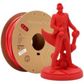 PLA PolyTerra filament Lava Red 1,75 mm Polymaker 1000 g