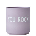 DESIGN LETTERS Porcelánový hrnček You Rock Lavender 300 ml