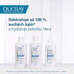 DUCRAY Kelual squanorm hydratačný šampón suché lupiny 200 ml