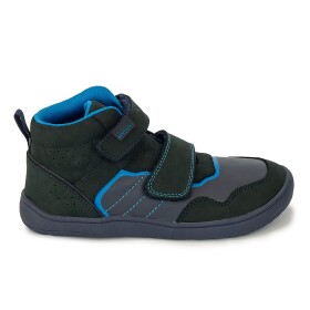 Chlapčenská celoročná obuv Barefoot HARDY DENIM, Protetika, tmavomodrá - 22