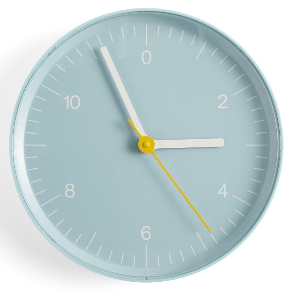 HAY Nástenné hodiny Blue Ø 26,5 cm