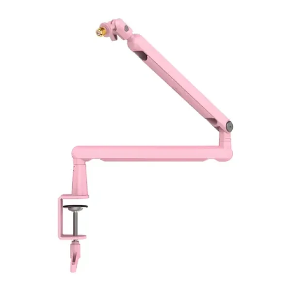 FIFINE BM88 ružová / Stolový stojan pre mikrofón / kovový / C-svorka / dĺžka ramena 706 mm (BM88 Pink)