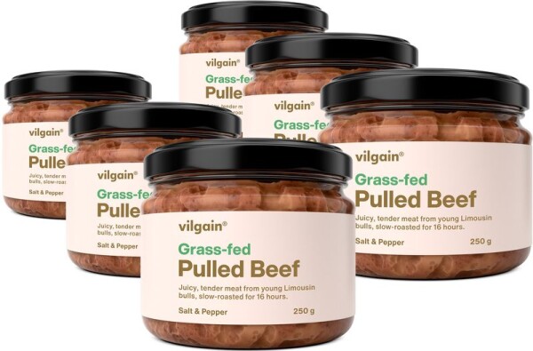 Vilgain Trhané hovädzie – 6× soľ a korenie 250 g
