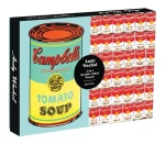 Galison Obojstranné puzzle Andy Warhol Campbell's Soup Cans
