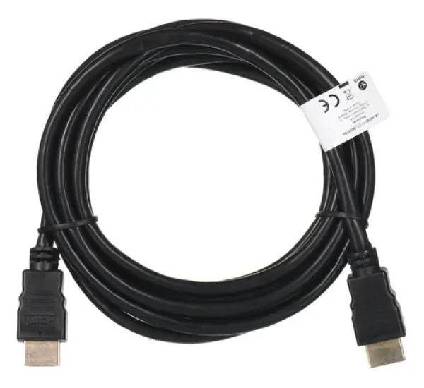 Lanberg Kábel HDMI 1.4 MM 3M čierna / 3840 x 2160 (CA-HDMI-11CC-0030-BK)