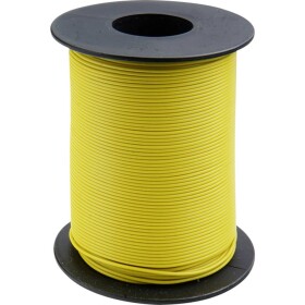 Donau Elektronik 119-13 opletenie / lanko, 1 x 0.14 mm², žltá, 100 m; 119-13