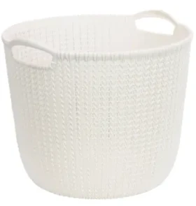 Curver Knit Kôš na bielizeň 30 l béžová / 40 x 39 x 33 cm (226388)
