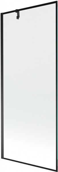 MEXEN/S - Next vaňová zástena FIX 80 x 150, čierna dekor, čierna 895-080-000-00-70-70