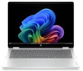 HP OmniBook 5 Flip 14-km0070ncx strieborná / Notebook / 14" dotykový / Intel Core Ultra 5 322 / 16GB / 512GB SSD / W11P (E0PC2EA#BCM)