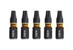 DeWalt Súprava bitov T20 / Extreme Torx / 25 mm / 5 ks (DT7381T)