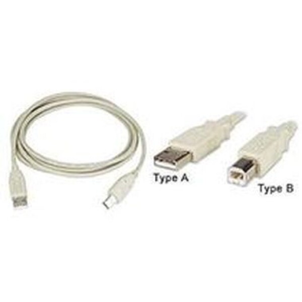 Equip USB 2.0 kábel Alt;-gt;B prepojovací 1,8m (128650)