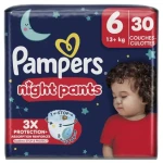 Pampers Night Pants 13+ kg (30 ks) / Nočné plienkové nohavičky / veľkosť 6 (13+ kg) (8700216669757)