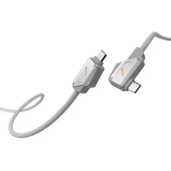 Aulumu M07 Dátový a nabíjací kábel USB-C Aluminum Alloy 2m, Sivá (6975941662089)