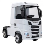 Mamido Elektrický kamión Scania R-SÉRIA 4x4 biely