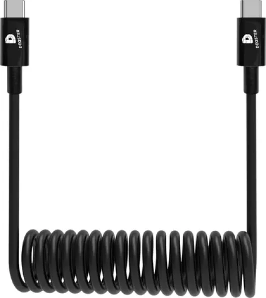Goobay USB-C čierna / Kábel / USB-C - USB-C / 0,8 m / USB 2.0 (50-736669)