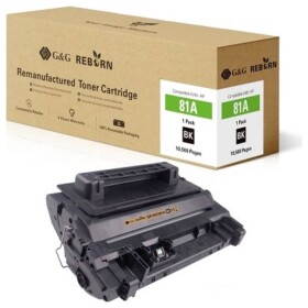 G&G Reborn remanufactured toner náhradný HP 81A čierna 10500 Seiten kompatibilná toner; 21240