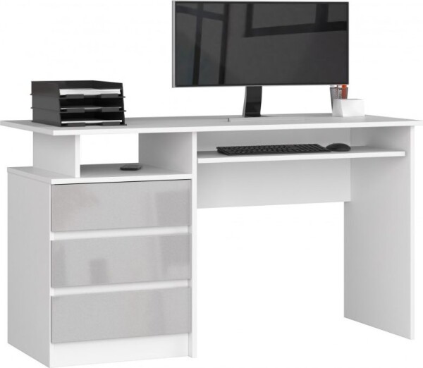 Fabryka Mebli Akord CLP Srebrne z połyskiem 135 cm x 60 cm