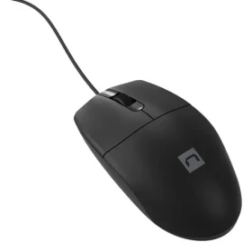 Natec Ruff PLUS čierna / Kancelárska myš / Optická / 1200 DPI / USB / 3 tlačidlá (NMY-2021)