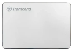 Transcend StoreJet 25C3S 1TB strieborná / Externý HDD / 2.5" / USB-C 3.2 Gen 1 / 5 Gbit / s / Hliníkový kryt (TS1TSJ25C3S)