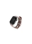 Uniq Linus Airosoft Silicone remienok pre Apple Watch 41 amp; 40 amp; 38mm - ROSE PINK (ružová) (8886463680889)
