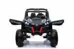 Mamido Mamido Elektrické autíčko Buggy SuperStar 4x4 lakované Black Carbon