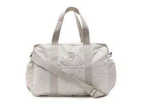 Jollein Prebaľovacia taška Embossed Lily Sand / 42 × 30 × 15 cm (027-818-68135)