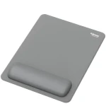 Fellowes BREYTA XL šedá / Podložka pod myš a zápästie / silikónová výplň / Microban / 280 × 210 mm
