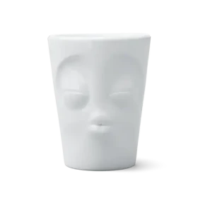 Fiftyeight Hrnček Küssend biela / Hrnček / 350 ml / porcelán (T018701)