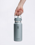 Hydro Flask Wide Mouth with Flex Straw Cap (946 ml) Shale Gray