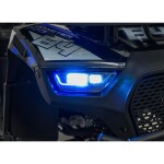 Mamido Detská benzínová štvorkolka RamiGO MONSTER 200CC čierno-modrá