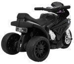 Mamido Detská elektrická motorka BMW S1000RR trojkolka čierna