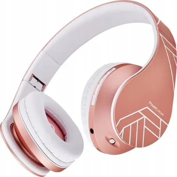 PowerLocus P2 Rose Gold / Bezdrôtové slúchadlá do uší (pwl-p2-rosegoldlines)