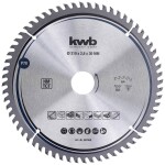 Kwb 587868 tvrdokovový pílový kotúč 210 x 30 mm 1 ks; 587868