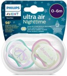 Philips AVENT Cumlík Ultra air nočný 0-6m dievča 2ks