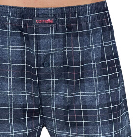 Pánske šortky 008/307 Comfort plus - CORNETTE tmavě modrá 3XL
