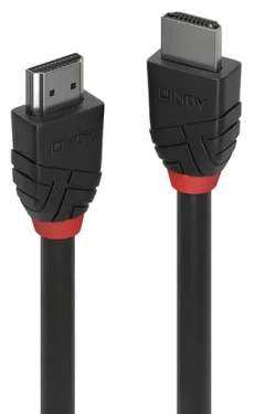 Lindy Black Line čierna / HDMI kábel / 8K 60Hz / 5 m / záruka 10 rokov (36774)