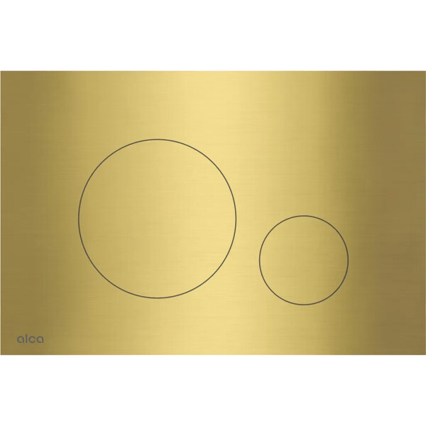 Alcadrain 1 - Alcadrain Ovládacie tlačidlo pre predstenové inštalačné systémy mosadz TURN-BRASS TURN-BRASS