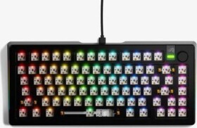 Glorious Glorious PC Gaming Race GMMK 3 PRO Barebones klawiatura Dom USB Nie Čierny