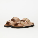 Tenisky Birkenstock Arizona Droplet Buckle Natural Leather Patent High-Shine New Beige EUR 40