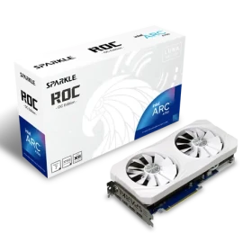 Sparkle Intel Arc A750 ROC Luna OC Edition 8G / 2050 MHz / 8GB GDDR6 / 256-bit / 1x HDMI + 3x DP / (8+8) (1A1-S00413600G)