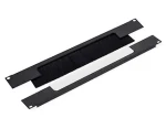 Triton RAB-ZP-X02-A3 / Priechodný panel 19" 2U / rozdelený horizontálne / kefový / otvor 350x55 mm / čierna (RAB-ZP-X02-A3)