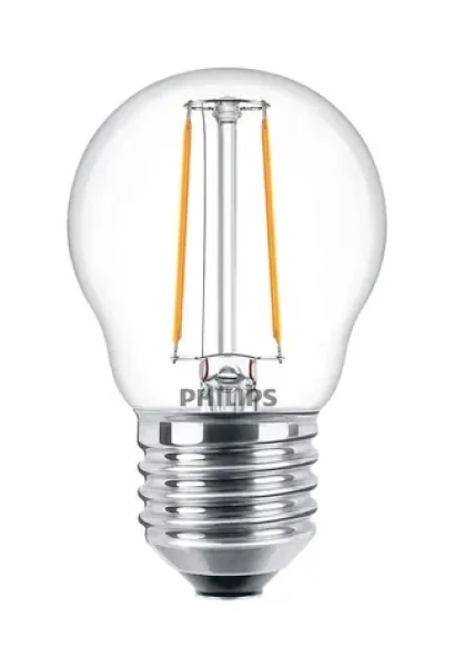 Philips CorePro LEDLuster P45 E27 / LED žiarovka / 2 W / 250 lm / 2700 K / číra (SKL000379730)