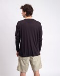 Patagonia M's L/S Capilene® Cool Merino Blend Graphic Shirt Heritage Header: Black M