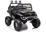 Mamido Detské elektrické autíčko Mercedes-Benz Unimog S 4x4 čierne